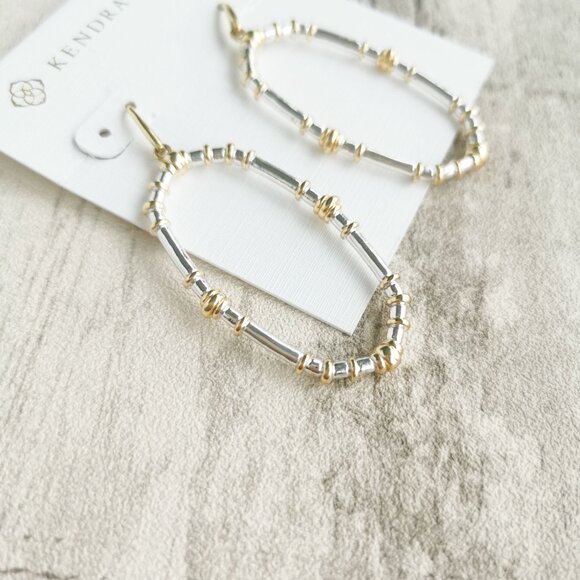 Kendra Scott Mixed Metal Earrings - Essie - Picture 2 of 3